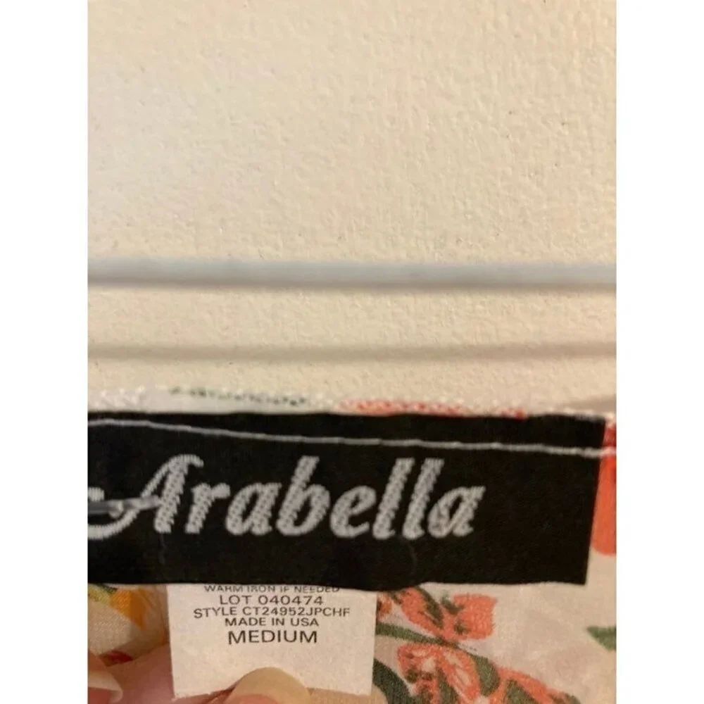 Womens Arabella Shawl Cover Floral Sheer‎ Light  M